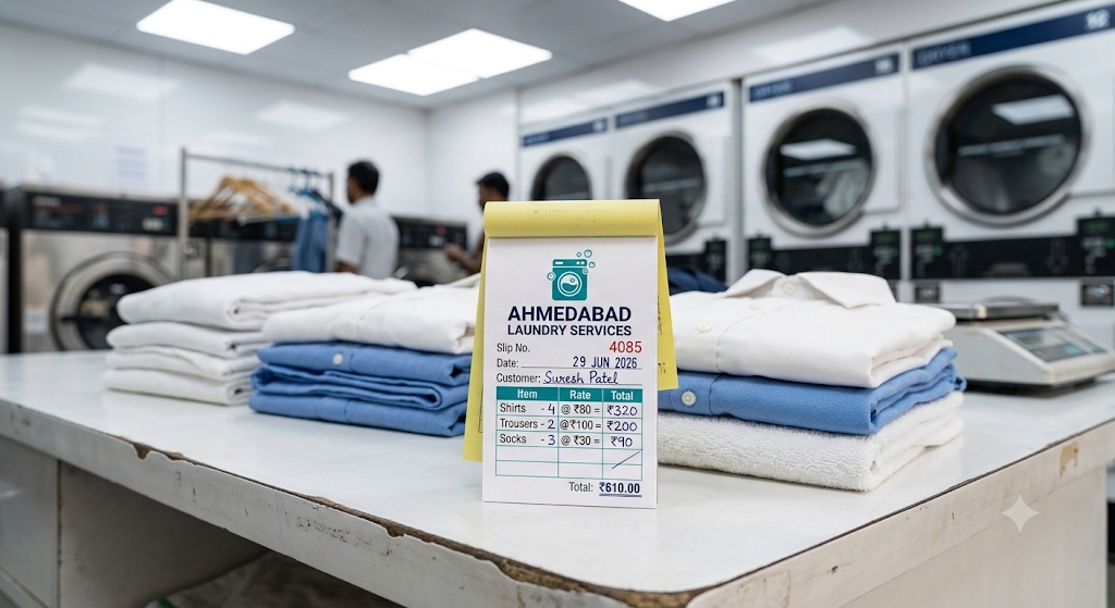 Double Color - Laundry Services Bill