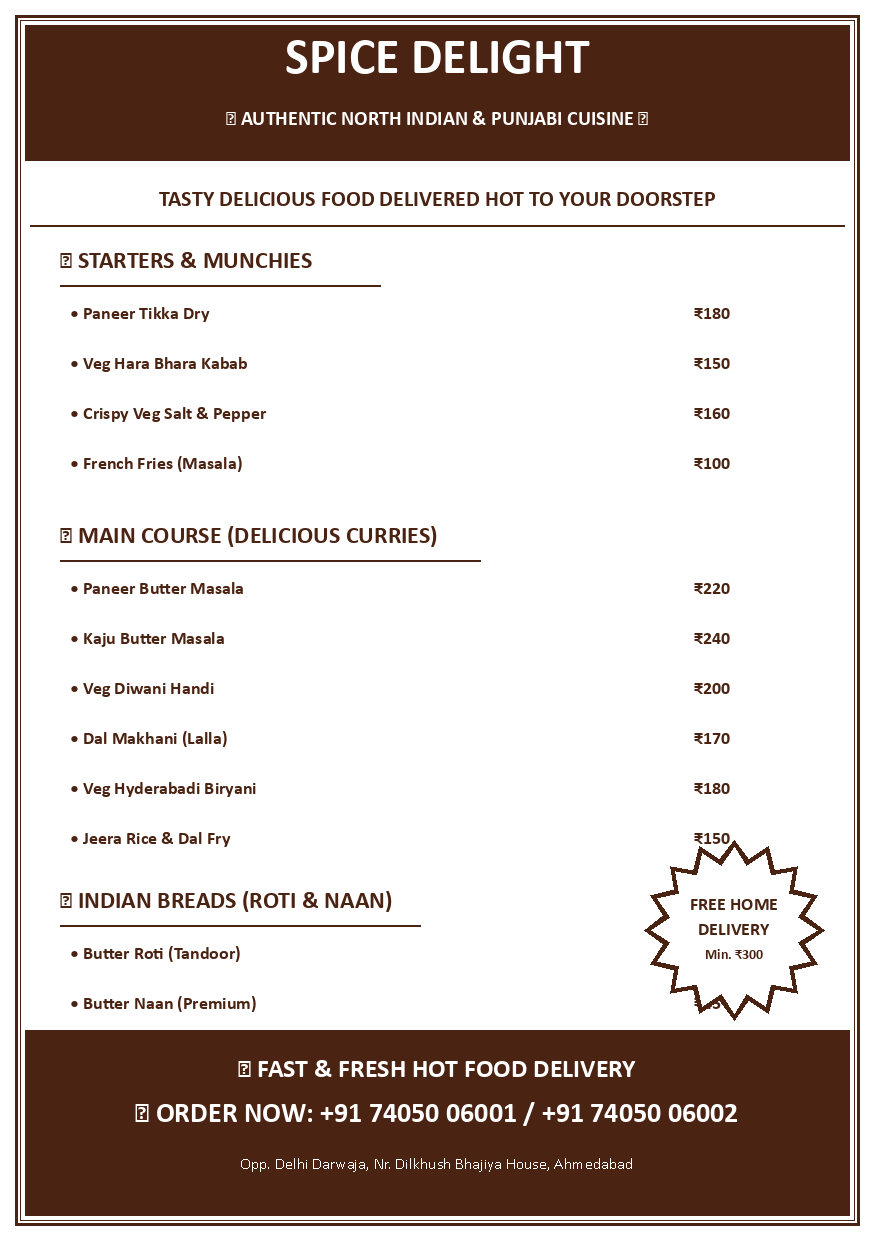 Vishal White (60 GSM) Pamphlet